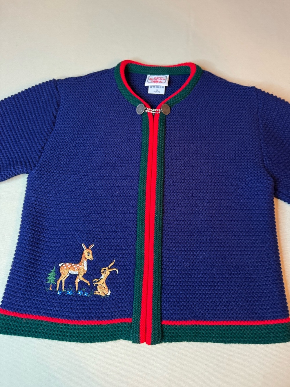 Har-Trachten Wool Bavarian Oktoberfest Cardigan 8Y